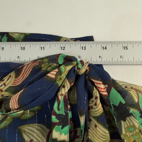 Scotch & Soda L Maison Scotch True Wrap Midi Skirt Floral Flowy Ruffle - Picture 8 of 9